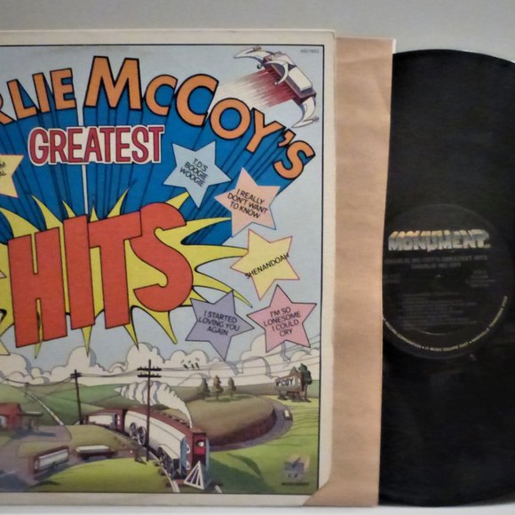 1st Press 1978 CHARLIE McCOY'S Greatest Hits Vinyl LP Record Monument Record - Picture 2 of 4